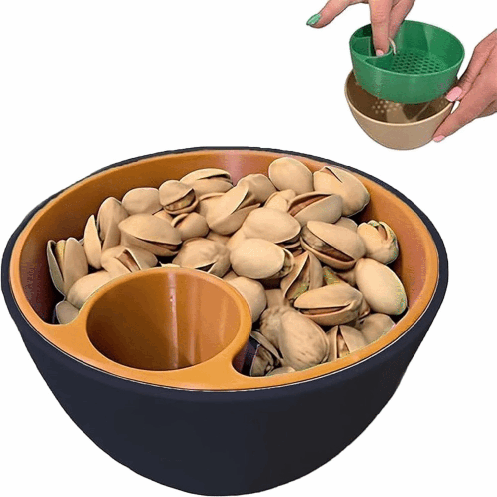 Food Snacks Easy - Многоразовый органайзер для закусок 2-в-1: 3D-печатная