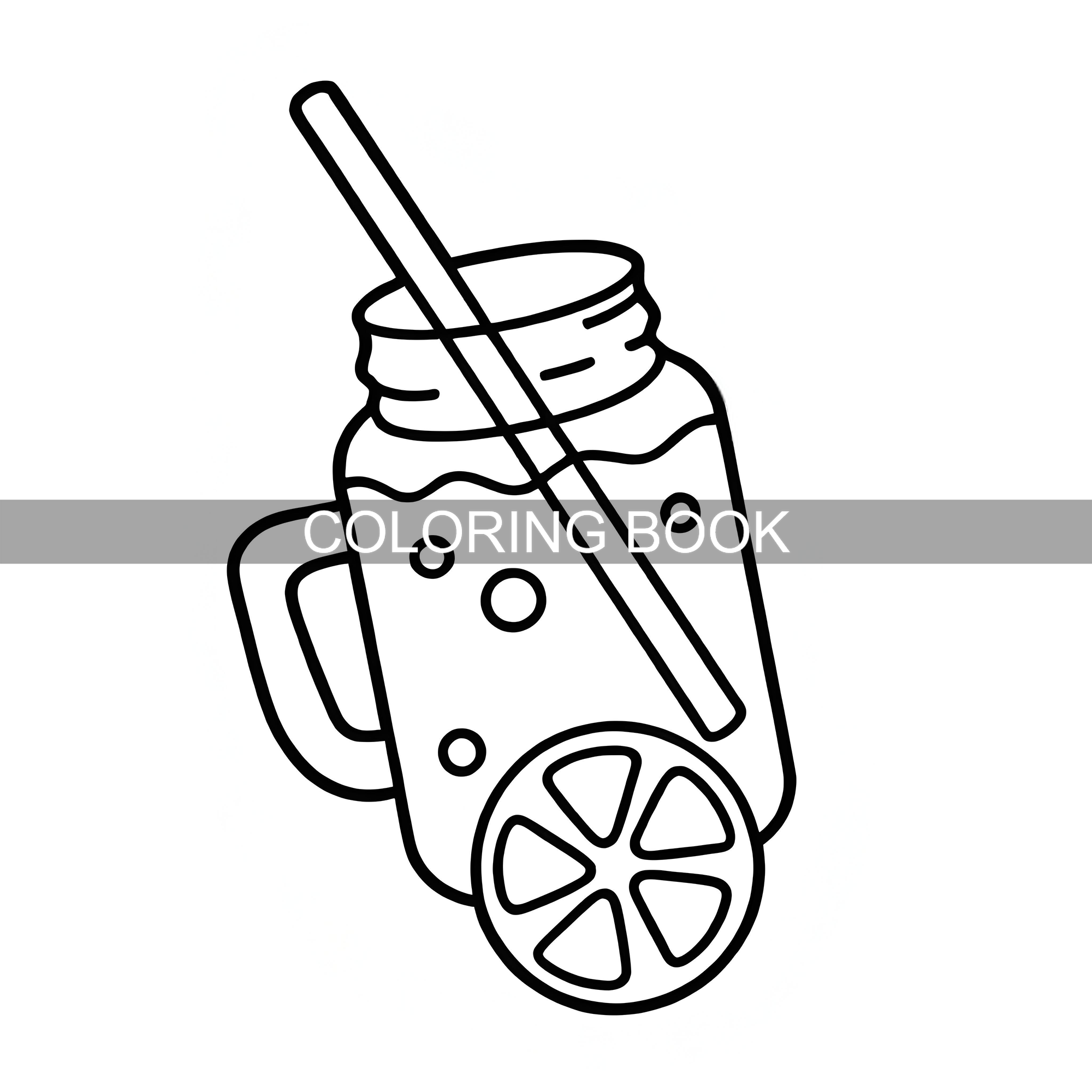 Книжка-раскраска «Вкусные лако – обзор и цена Food Snacks Coloring Book