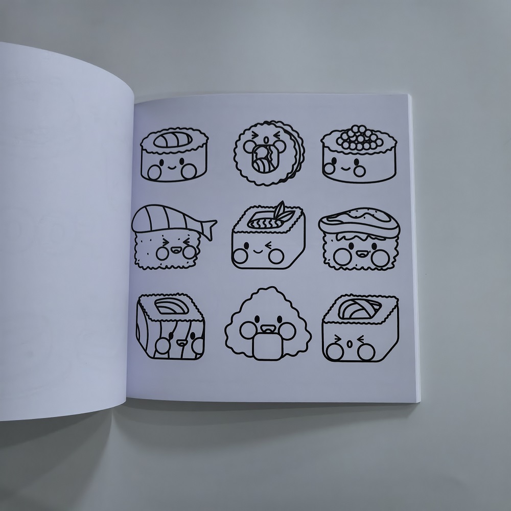 Еда Напитки и сладости Легко ж – обзор и цена Food Snacks Coloring Book